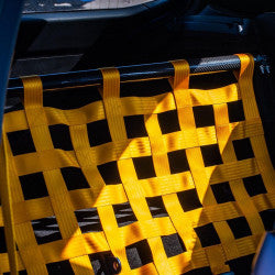 Clubsport Komplettset V2 - Strebe mit Netz und Teppich für BMW 1er F20 / F21